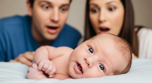 Um bebê com dentes ilustrando um artigo sobre dentes natais e neonatais.